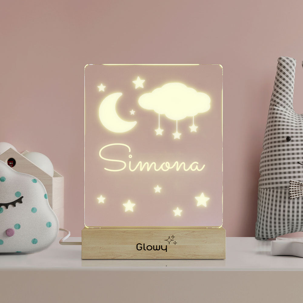 LED nočná stolová lampa, darcek s venovaním, darcek na mieru, darcek pre muza, darcek pre zenu, tip na darcek, darček pre 10 ročné dievča, darček pre 10 ročného chlapca, darcek na vianoce, valentinsky darcek